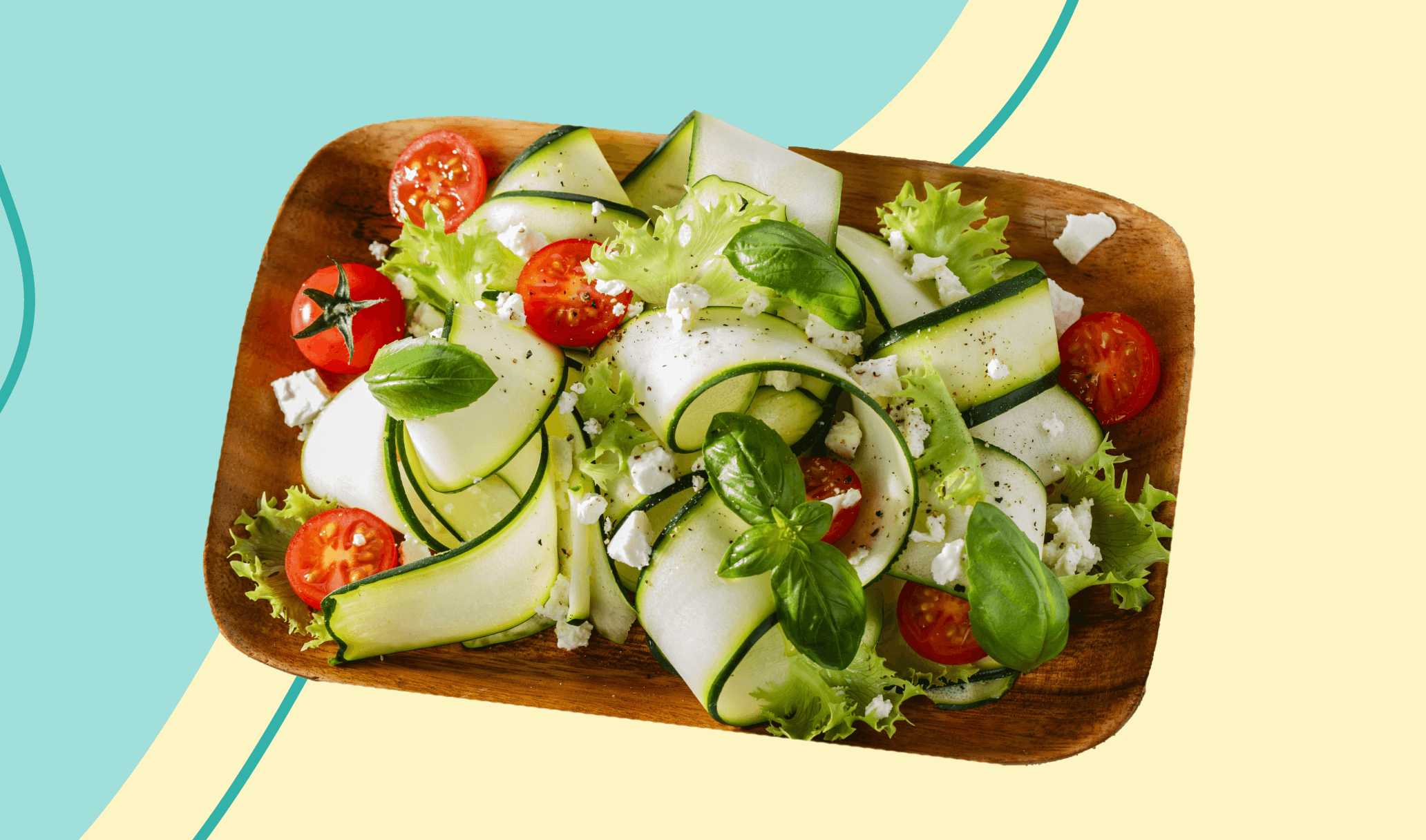 Zucchini salad