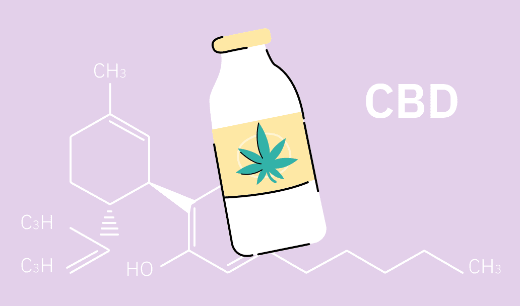 CBD content in hemp milk